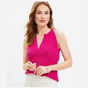 NWT LOFT Knit V-Neck Tank